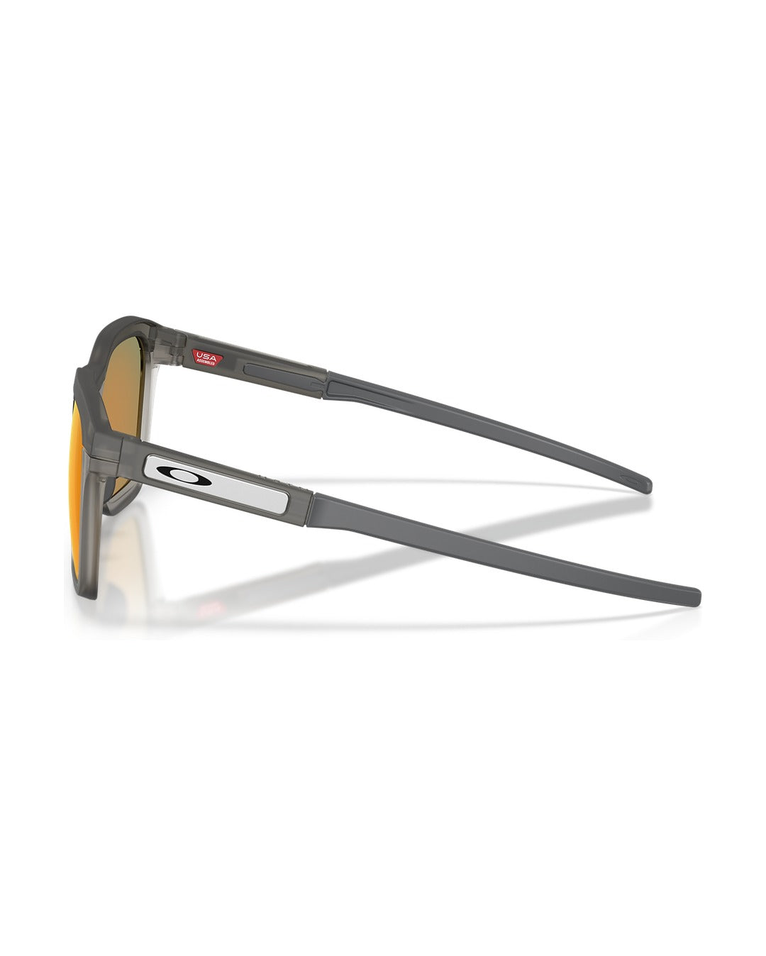 HSTN SQ 2.0 Sunglasses - Matte Grey Smoke/Prizm Ruby Polarized - Oakley