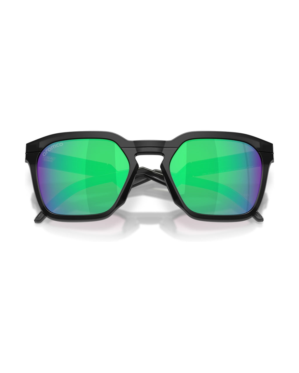 HSTN SQ Sunglasses - Matte Black Ink/Prizm Jade - Oakley