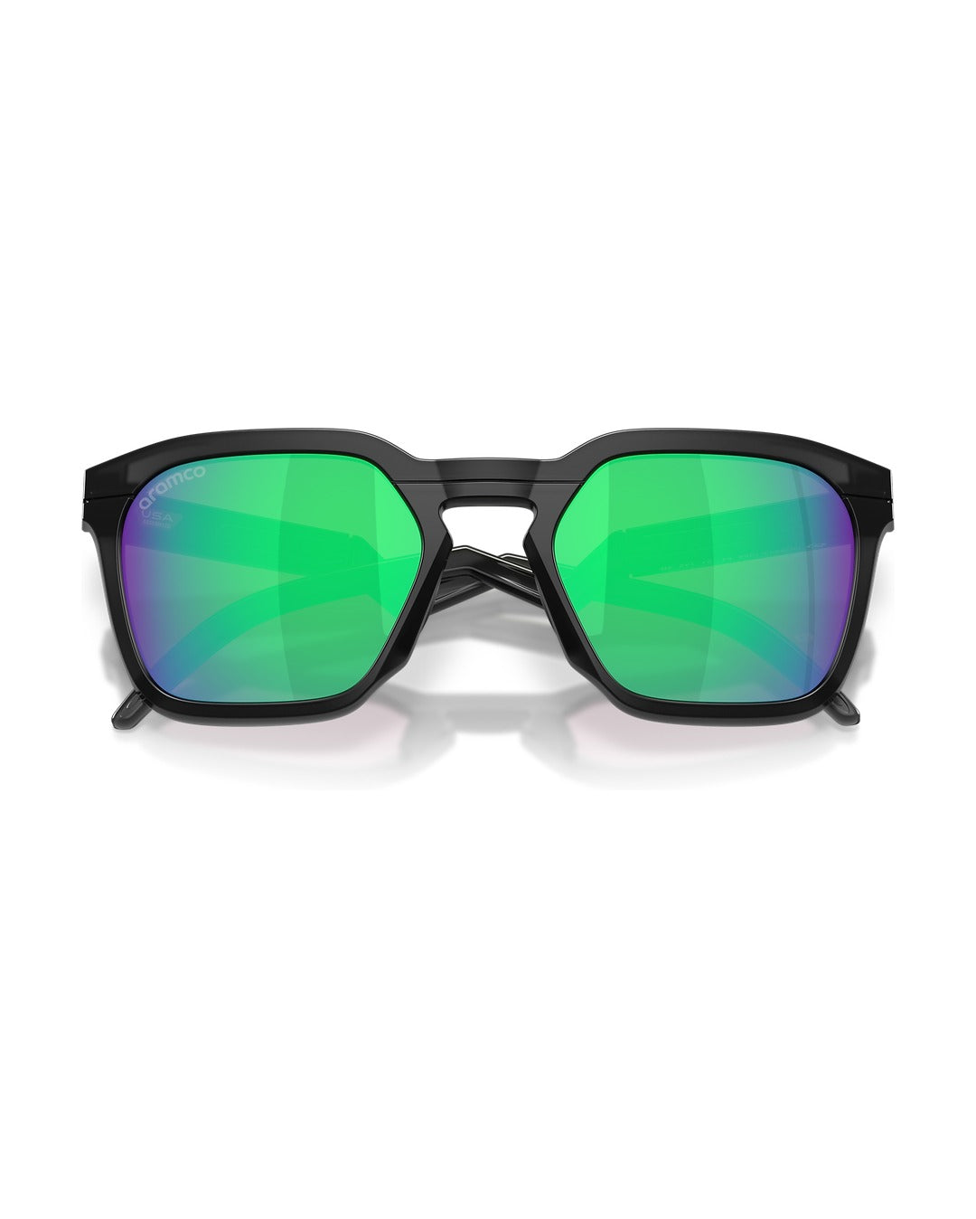 HSTN SQ Sunglasses - Matte Black Ink/Prizm Jade - Oakley