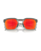 HSTN SQ Sunglasses - Matte Grey Smoke/Prizm Ruby - Oakley