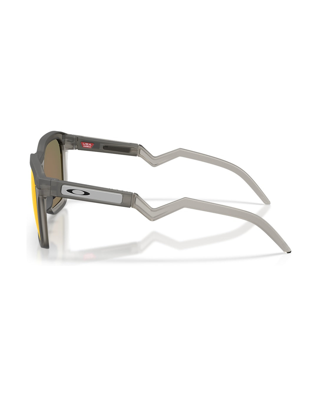 HSTN SQ Sunglasses - Matte Grey Smoke/Prizm Ruby - Oakley