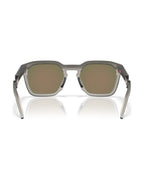 HSTN SQ Sunglasses - Matte Grey Smoke/Prizm Ruby - Oakley