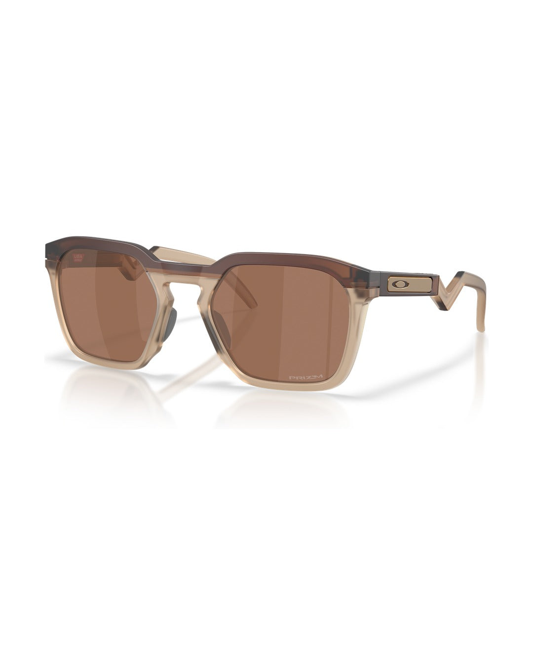 HSTN SQ Sunglasses - Matte Rootbeer/Prizm Tungsten - Oakley