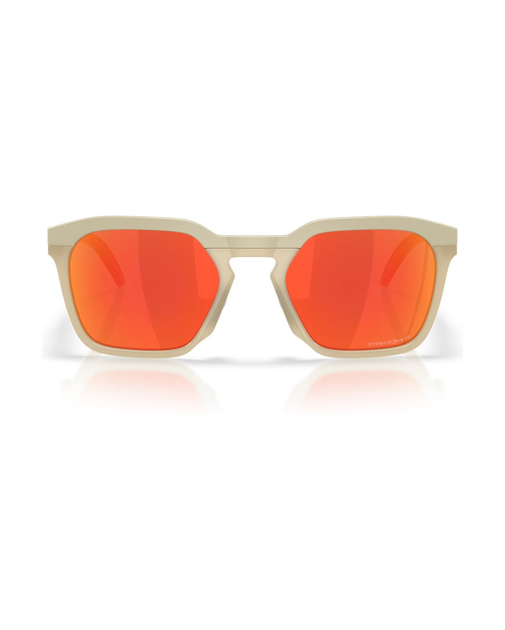 HSTN SQ Sunglasses - Matte Sand/Prizm Ruby Polarized - Oakley