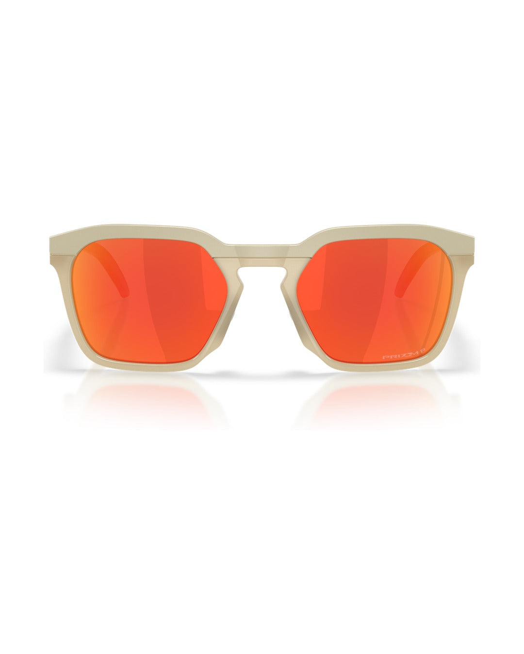 HSTN SQ Sunglasses - Matte Sand/Prizm Ruby Polarized - Oakley