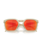 HSTN SQ Sunglasses - Matte Sand/Prizm Ruby Polarized - Oakley
