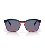HSTN SQ Sunglasses - Polished Black/Prizm Grey - Oakley