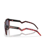 HSTN SQ Sunglasses - Polished Black/Prizm Grey - Oakley