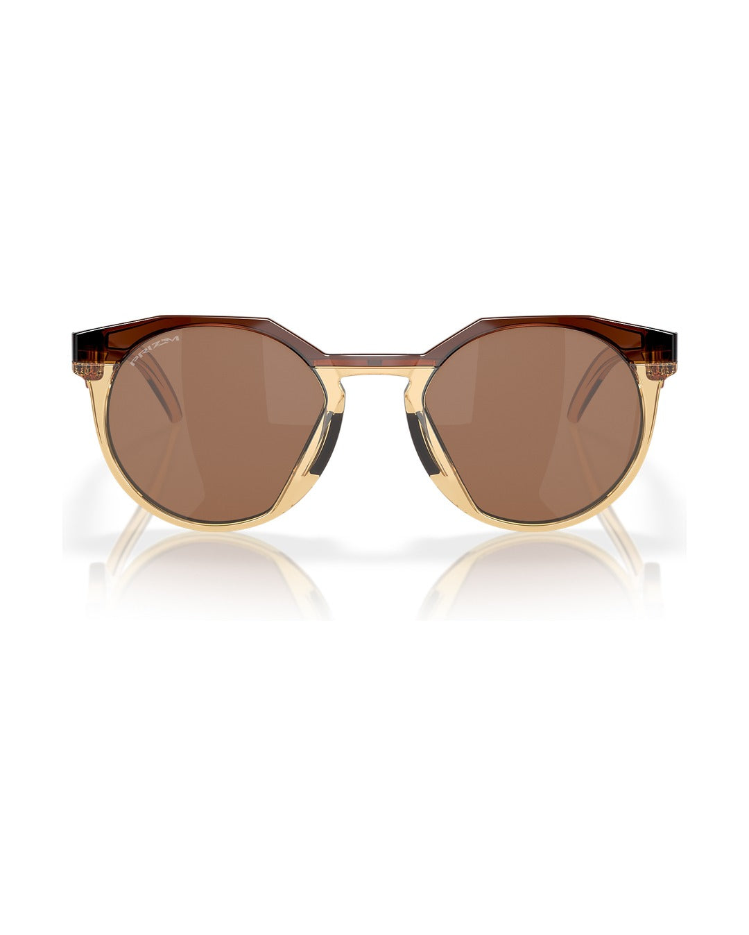 HSTN Sunglasses - Dark Amber/Light Curry/Prizm Tungsten - Oakley