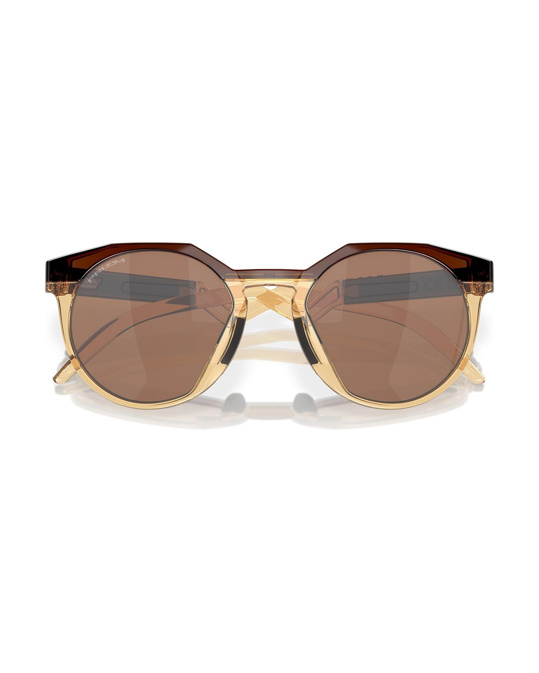 HSTN Sunglasses - Dark Amber/Light Curry/Prizm Tungsten - Oakley