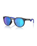 HSTN Sunglasses - Matte Black/Prizm Sapphire Polarized - Oakley
