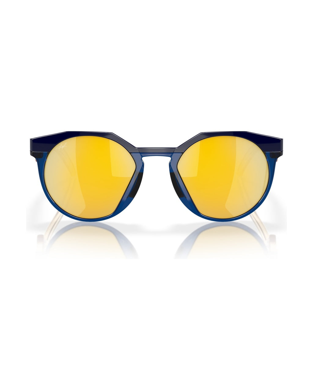 HSTN Sunglasses - Navy/Transparent Blue/Prizm 24K Polarized - Oakley