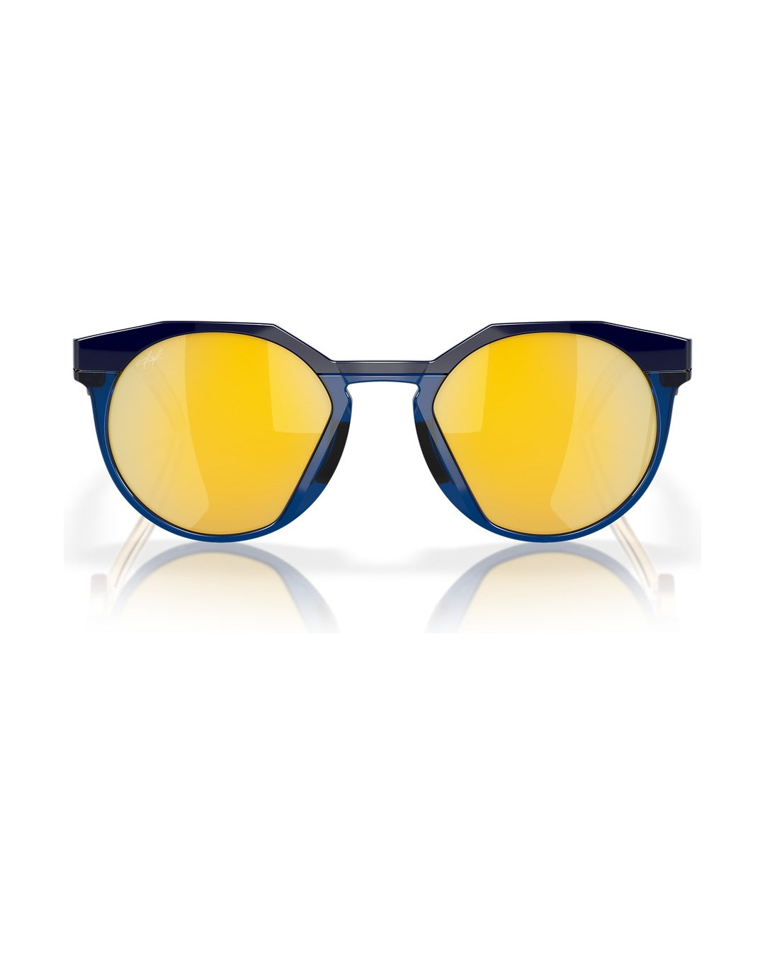 HSTN Sunglasses - Navy/Transparent Blue/Prizm 24K Polarized - Oakley