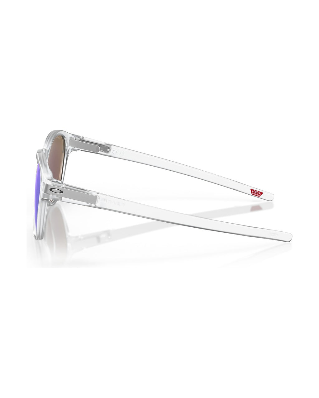 Latch Sunglasses - Matte Clear/Prizm Sapphire Polarized - Oakley