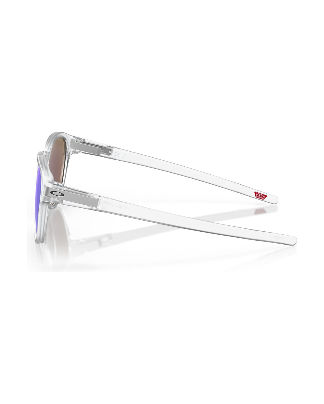 Latch Sunglasses - Matte Clear/Prizm Sapphire Polarized - Oakley