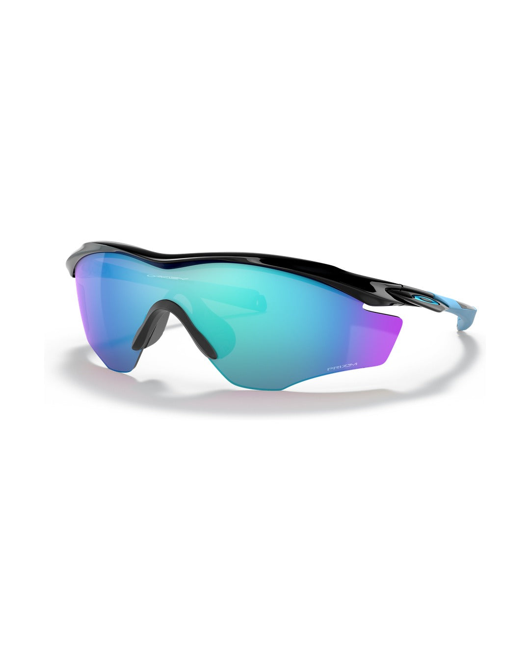 M2 Frame XL Sunglasses - Polished Black/Prizm Sapphire - Oakley