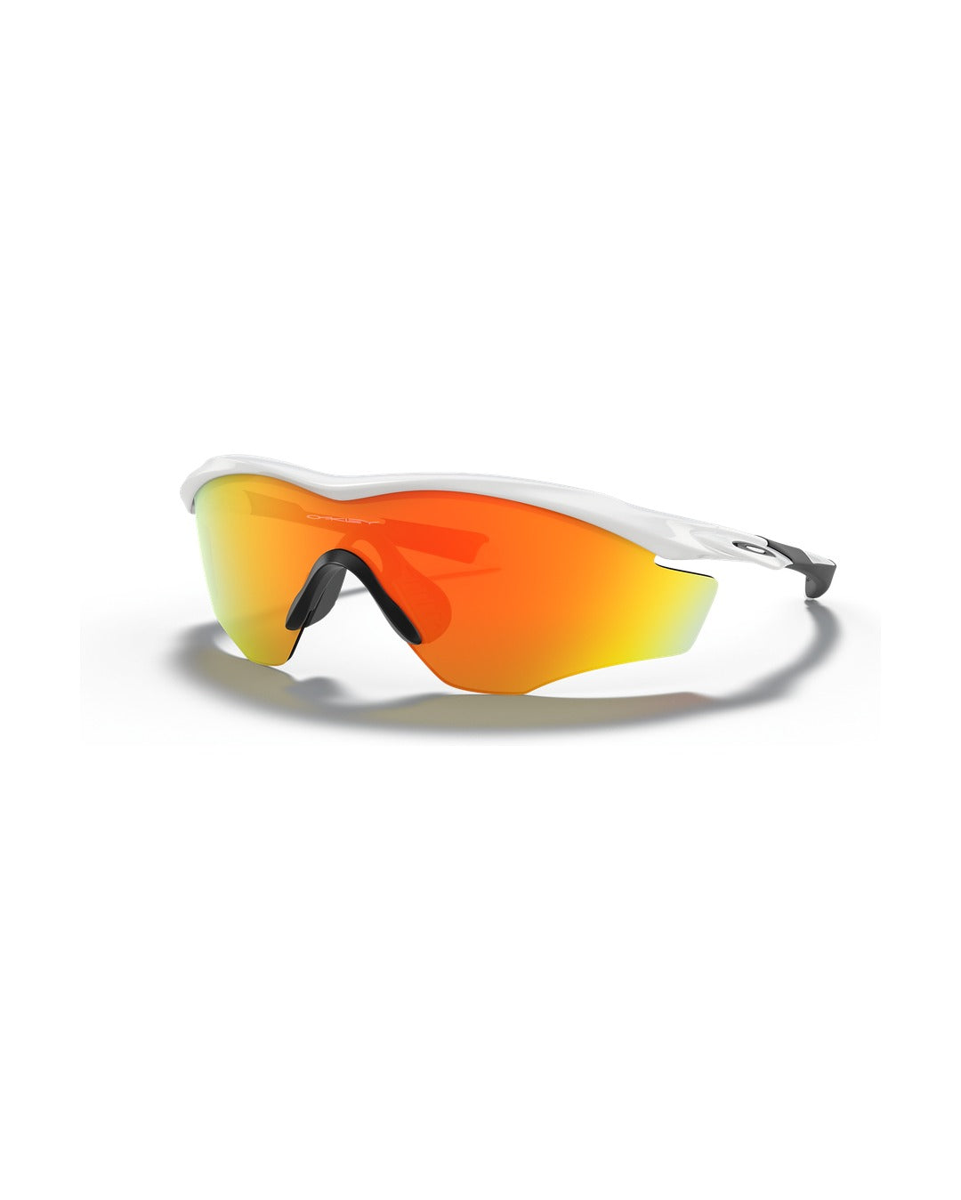 M2 Frame XL Sunglasses - Polished White/Fire Iridium - Oakley