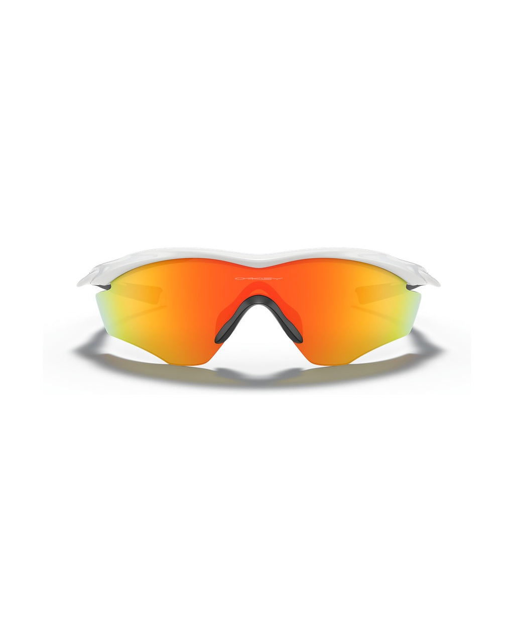 M2 Frame XL Sunglasses - Polished White/Fire Iridium - Oakley