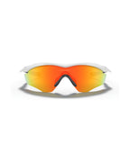 M2 Frame XL Sunglasses - Polished White/Fire Iridium - Oakley