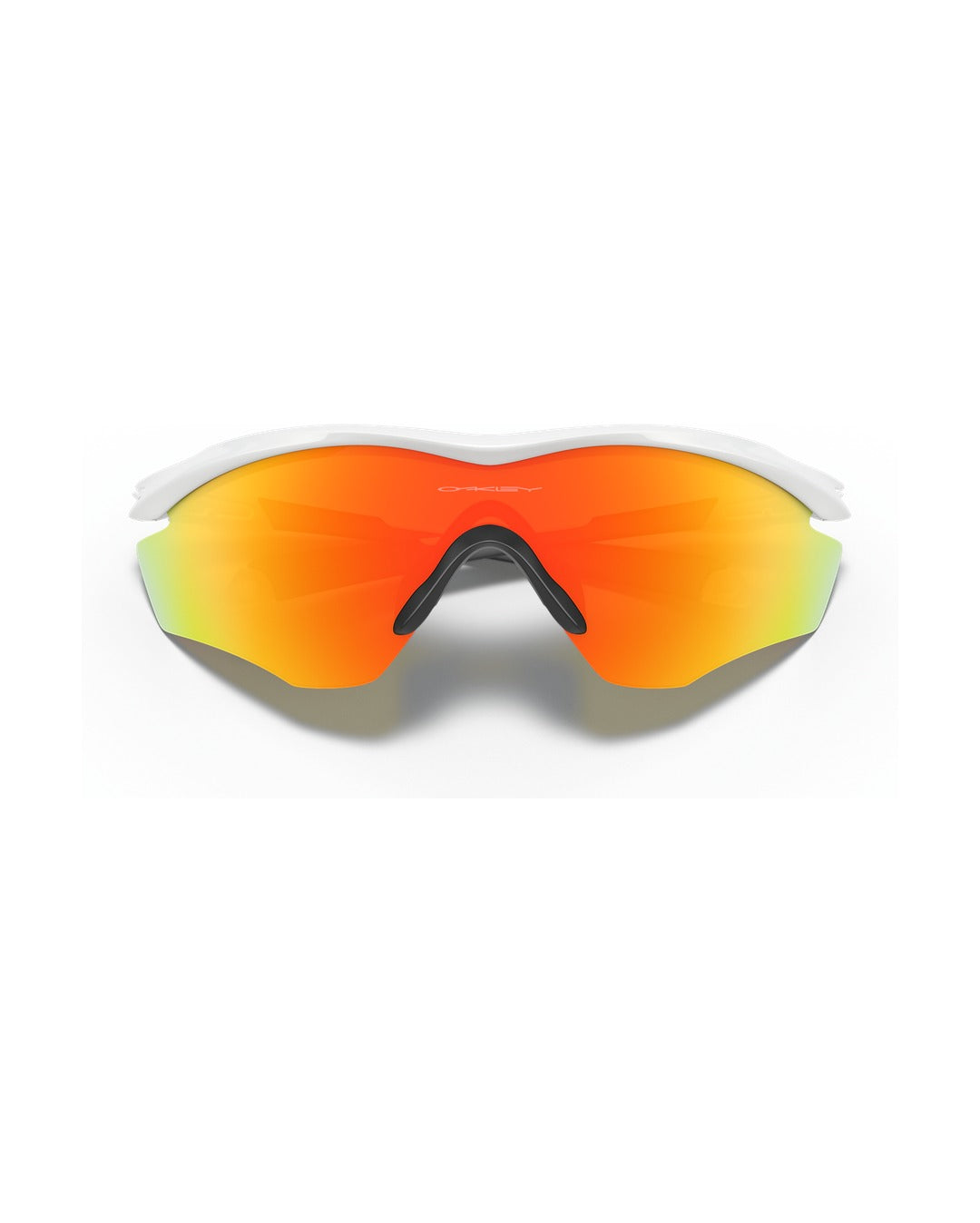 M2 Frame XL Sunglasses - Polished White/Fire Iridium - Oakley