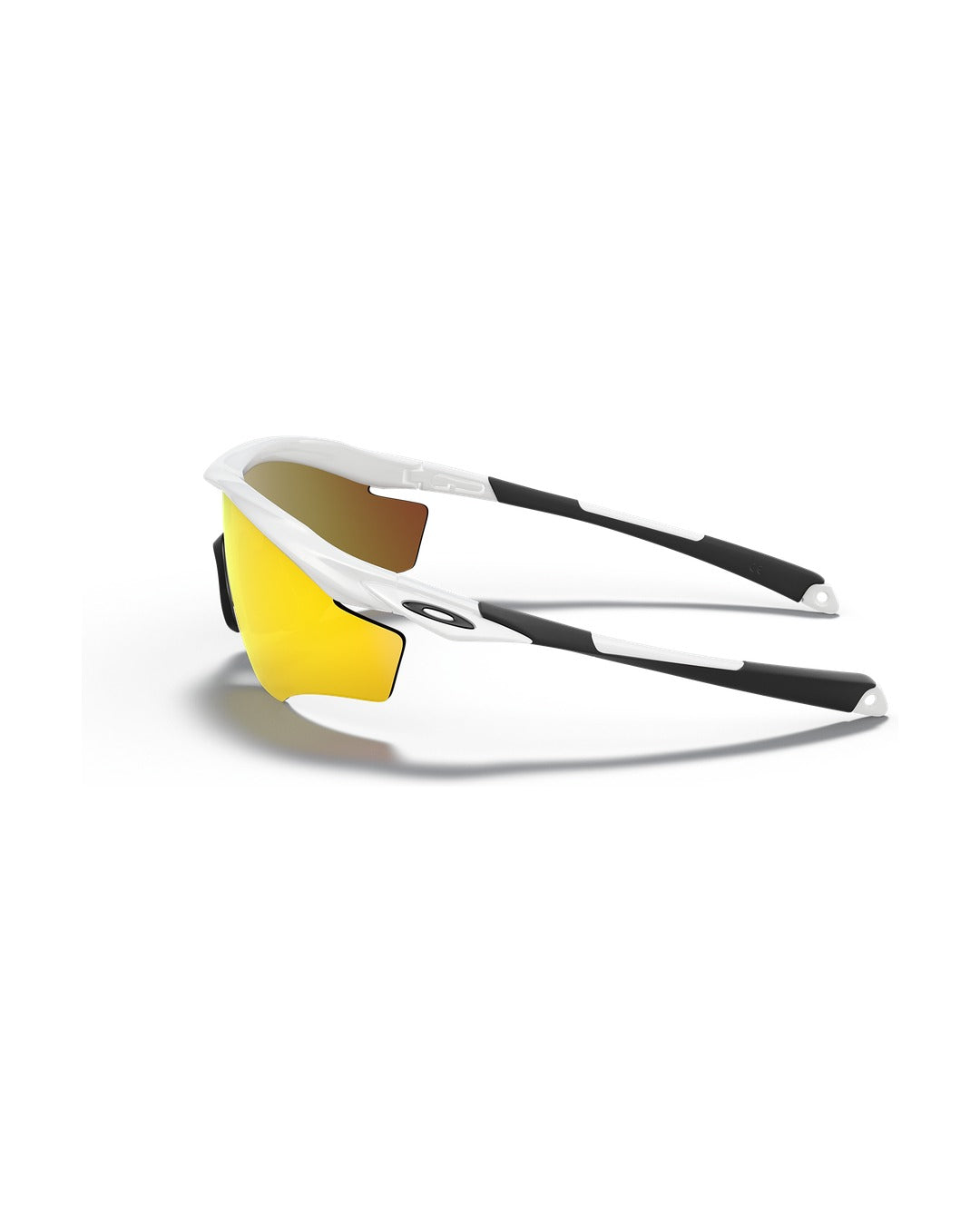 M2 Frame XL Sunglasses - Polished White/Fire Iridium - Oakley