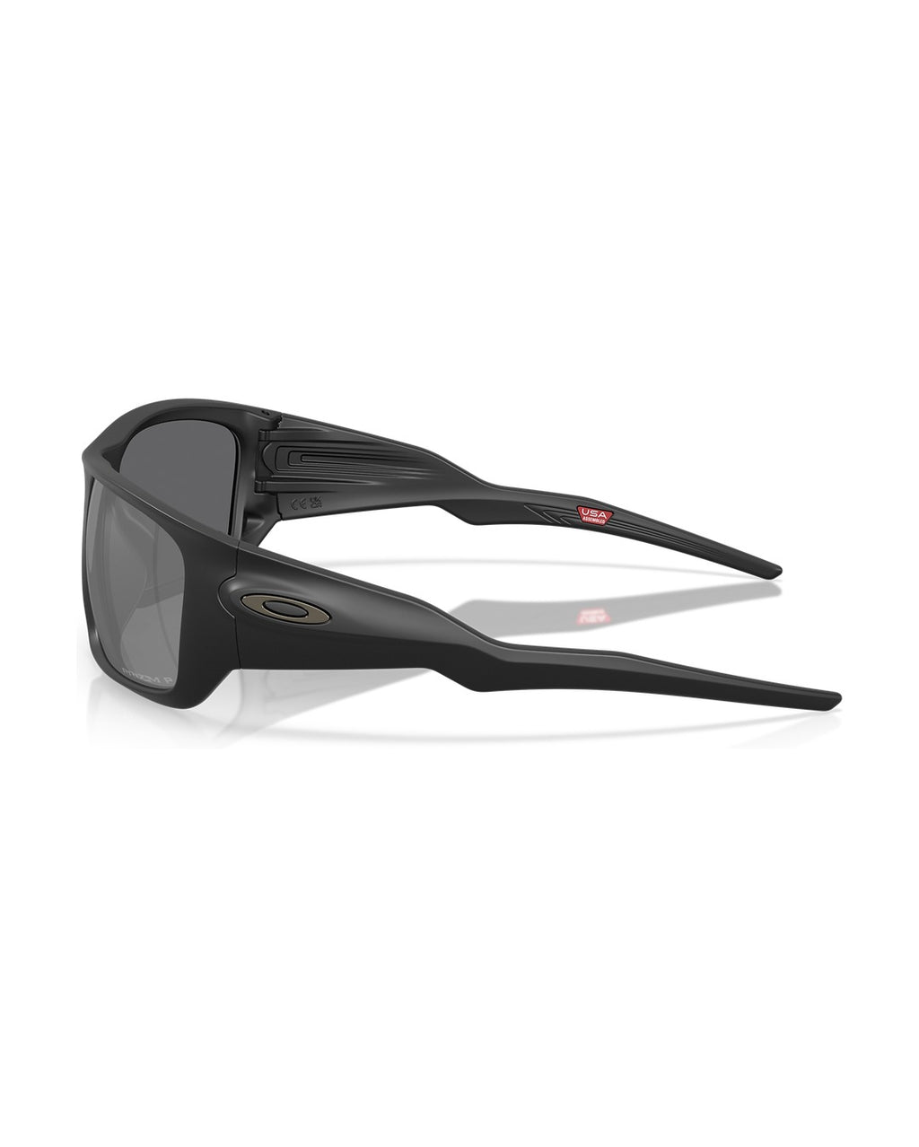 Masseter Sunglasses - Matte Black/Prizm Black Polarized - Oakley