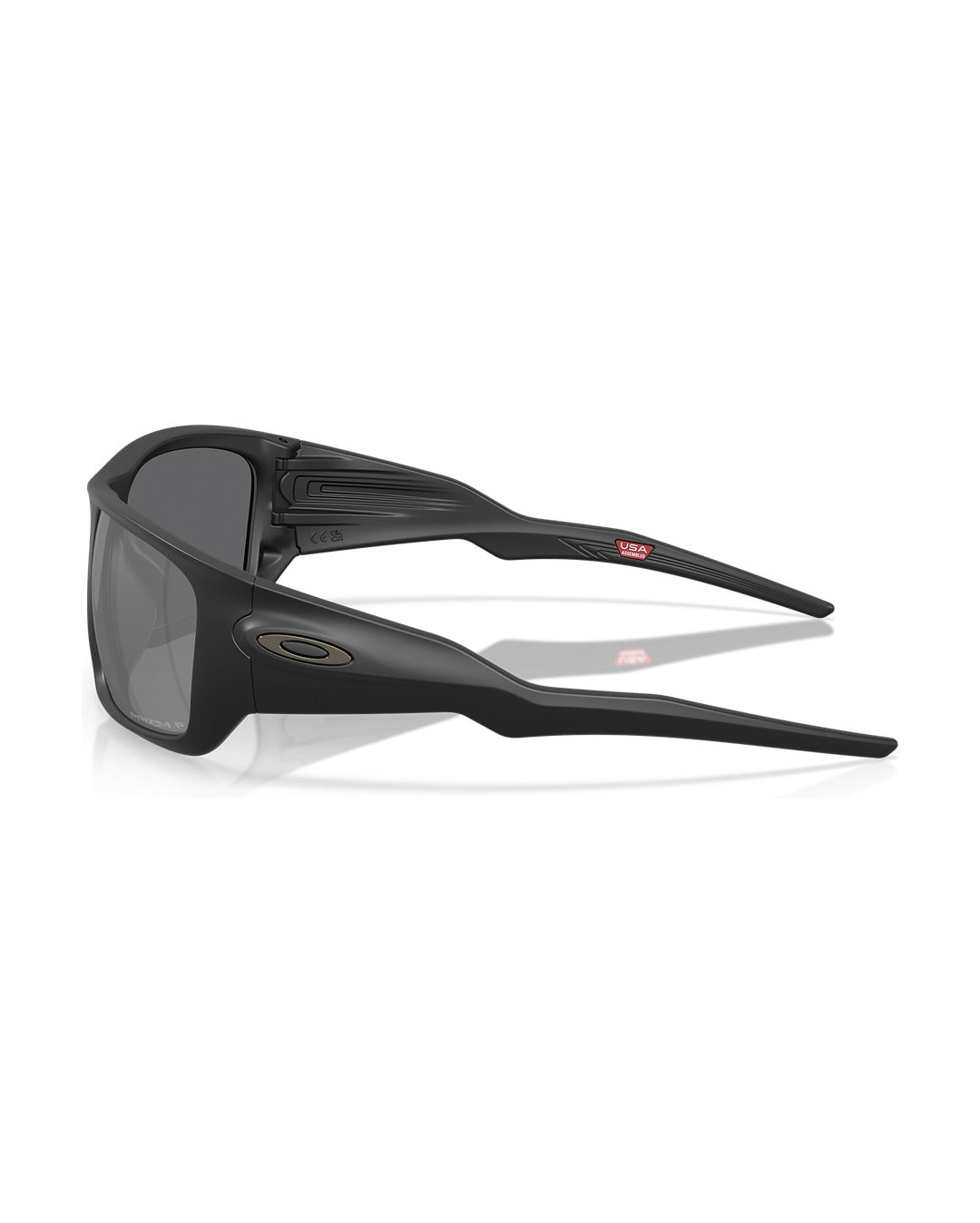 Masseter Sunglasses - Matte Black/Prizm Black Polarized - Oakley