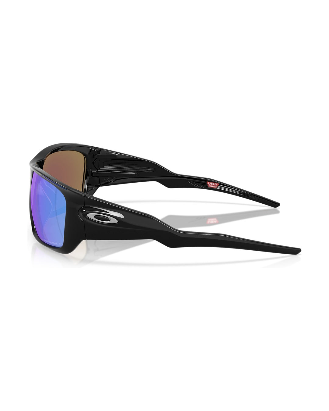 Masseter Sunglasses - Polished Black/Prizm Sapphire Polarized - Oakley