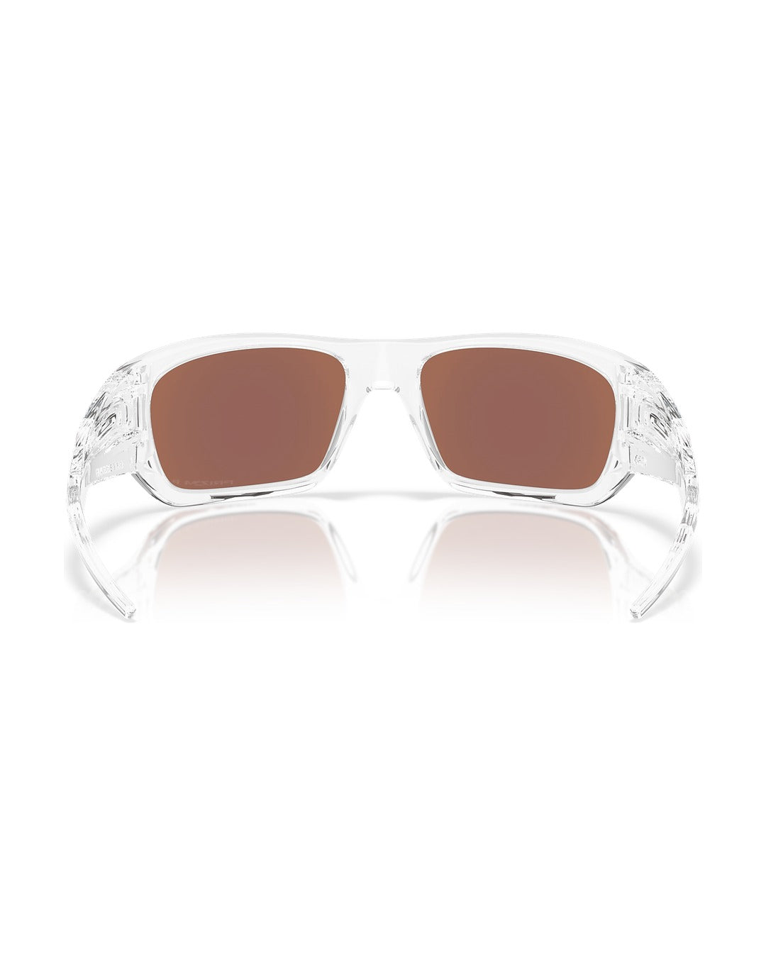 Masseter Sunglasses - Polished Clear/Prizm Deep Water Polarized - Oakley