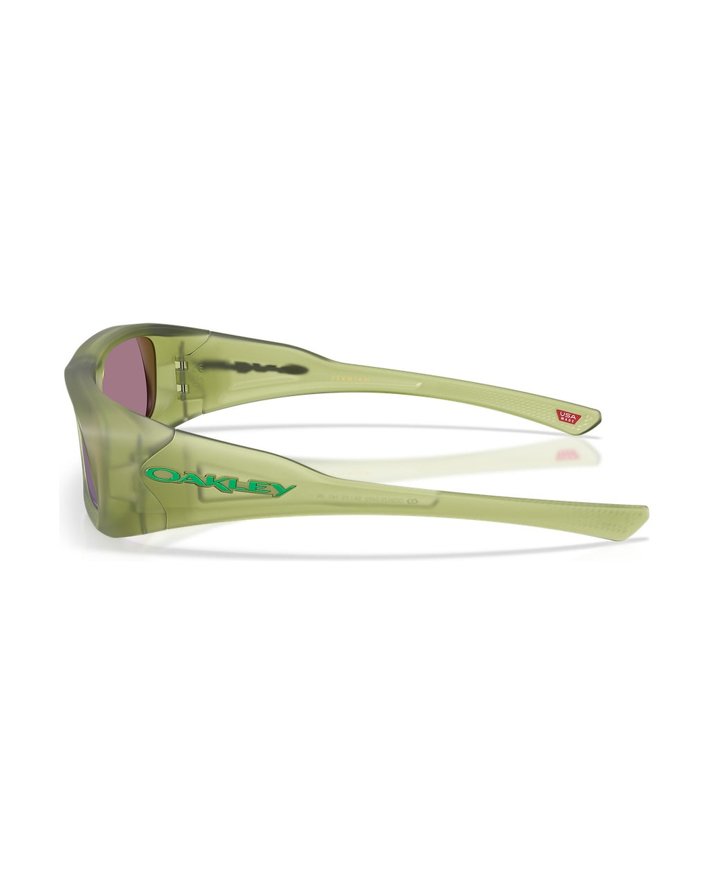 Permian Sunglasses - Matt Transparent Fern/Prizm Jade - Oakley