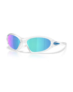 Portal Jacket Sunglasses - Matte Clear/Prizm Sapphire - Oakley