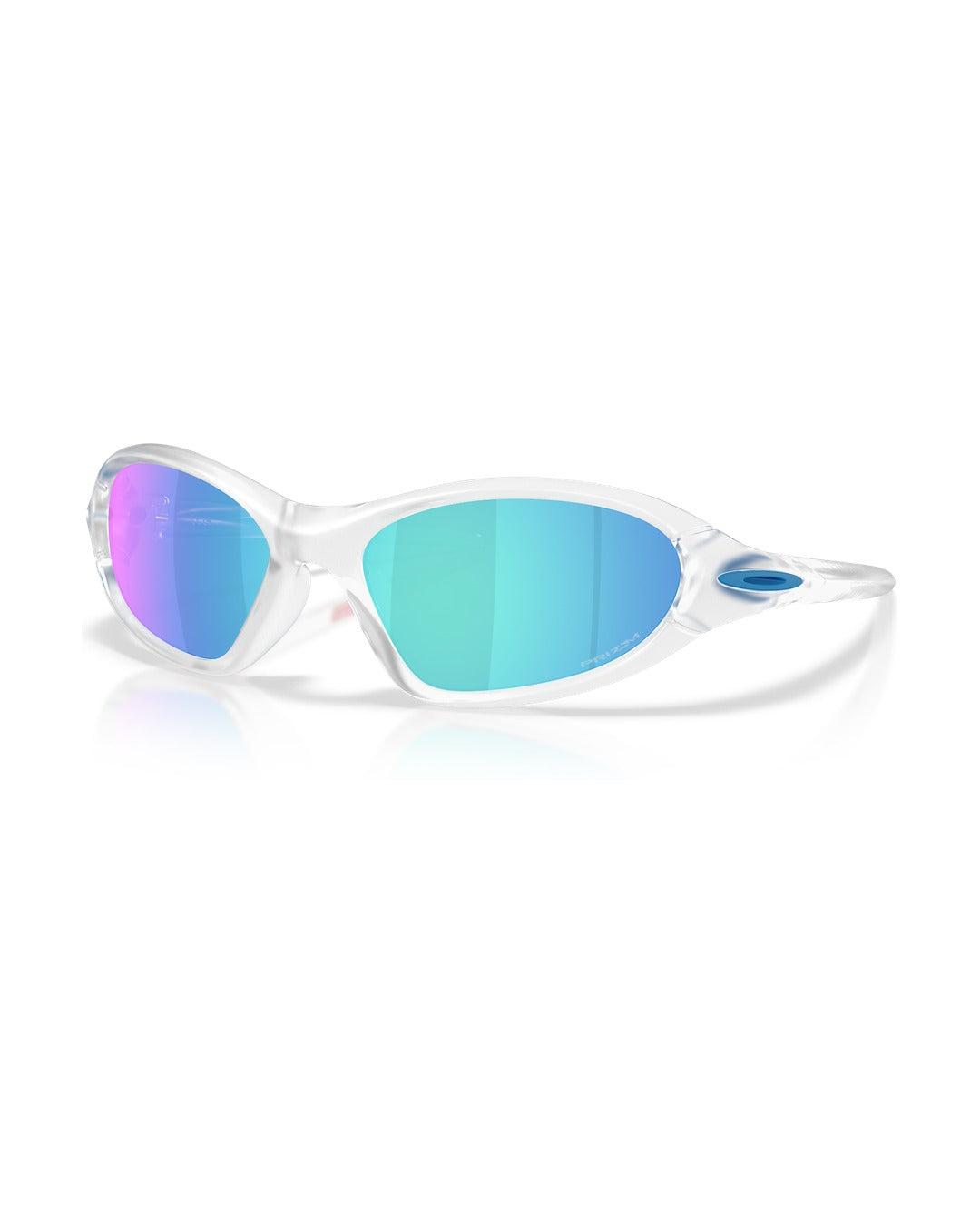 Portal Jacket Sunglasses - Matte Clear/Prizm Sapphire - Oakley