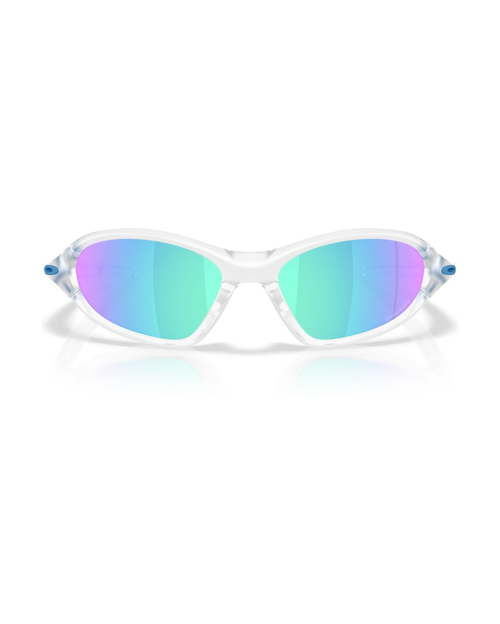 Portal Jacket Sunglasses - Matte Clear/Prizm Sapphire - Oakley