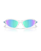 Portal Jacket Sunglasses - Matte Clear/Prizm Sapphire - Oakley