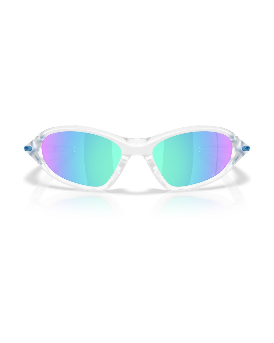 Portal Jacket Sunglasses - Matte Clear/Prizm Sapphire - Oakley