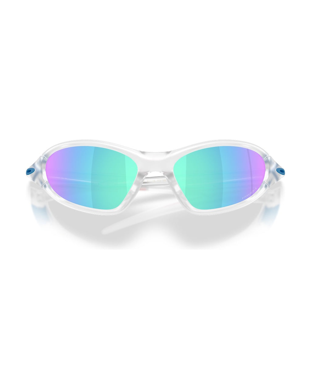 Portal Jacket Sunglasses - Matte Clear/Prizm Sapphire - Oakley