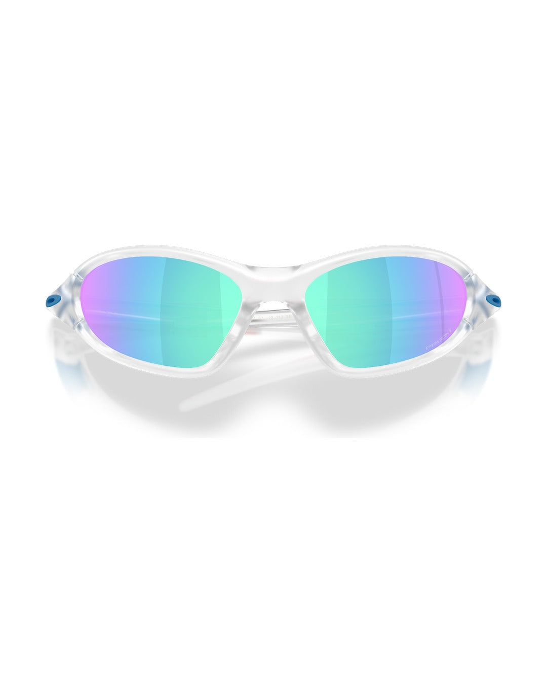 Portal Jacket Sunglasses - Matte Clear/Prizm Sapphire - Oakley