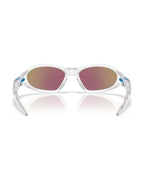 Portal Jacket Sunglasses - Matte Clear/Prizm Sapphire - Oakley