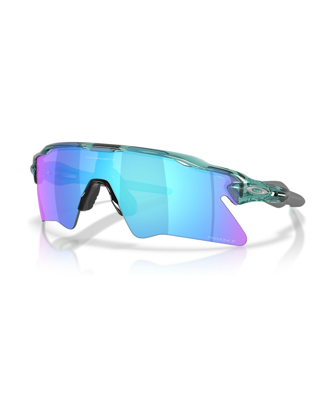 Radar EV Heater Sunglasses - Transparent Pacific/Prizm Sapphire Polarized - Oakley
