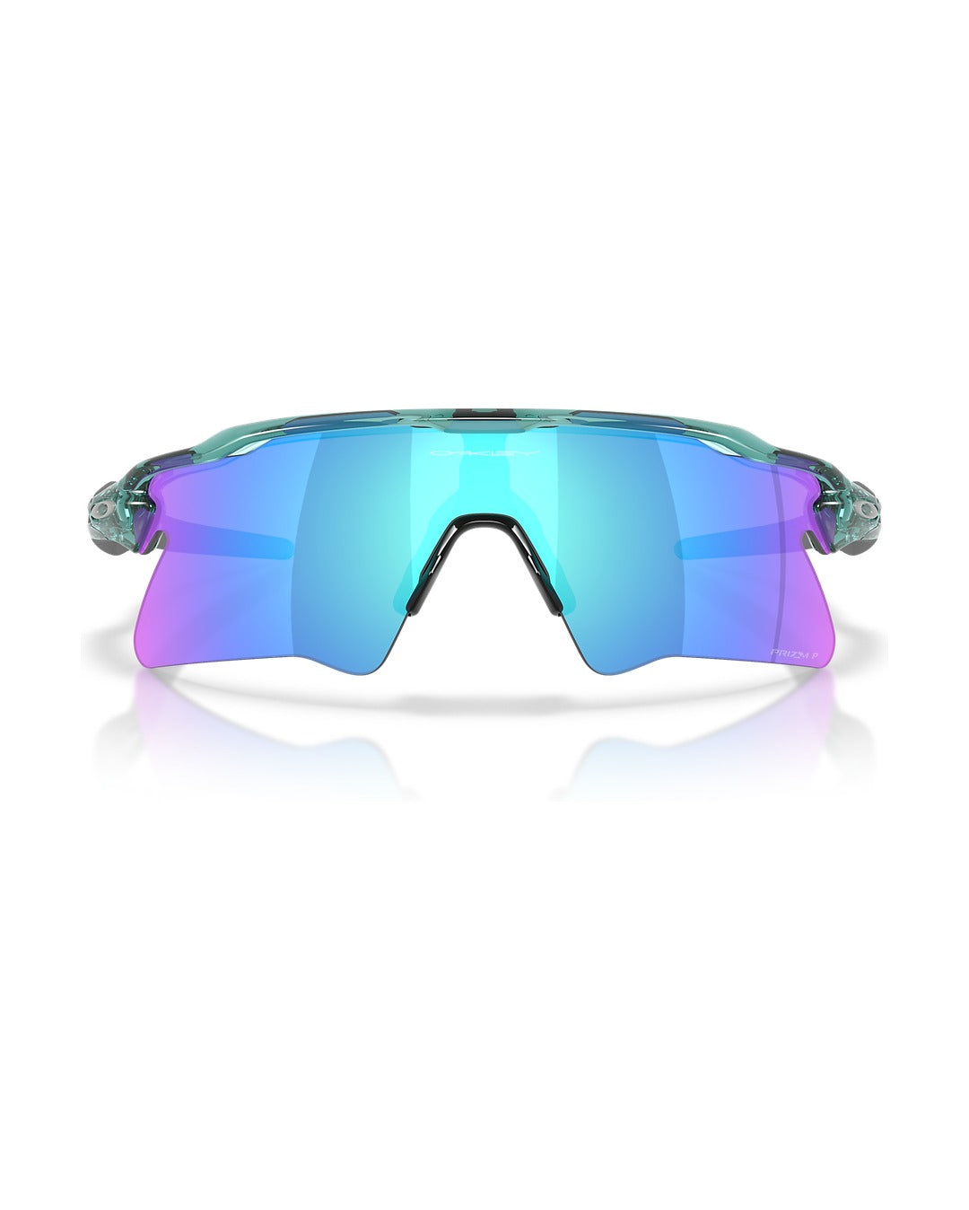 Radar EV Heater Sunglasses - Transparent Pacific/Prizm Sapphire Polarized - Oakley