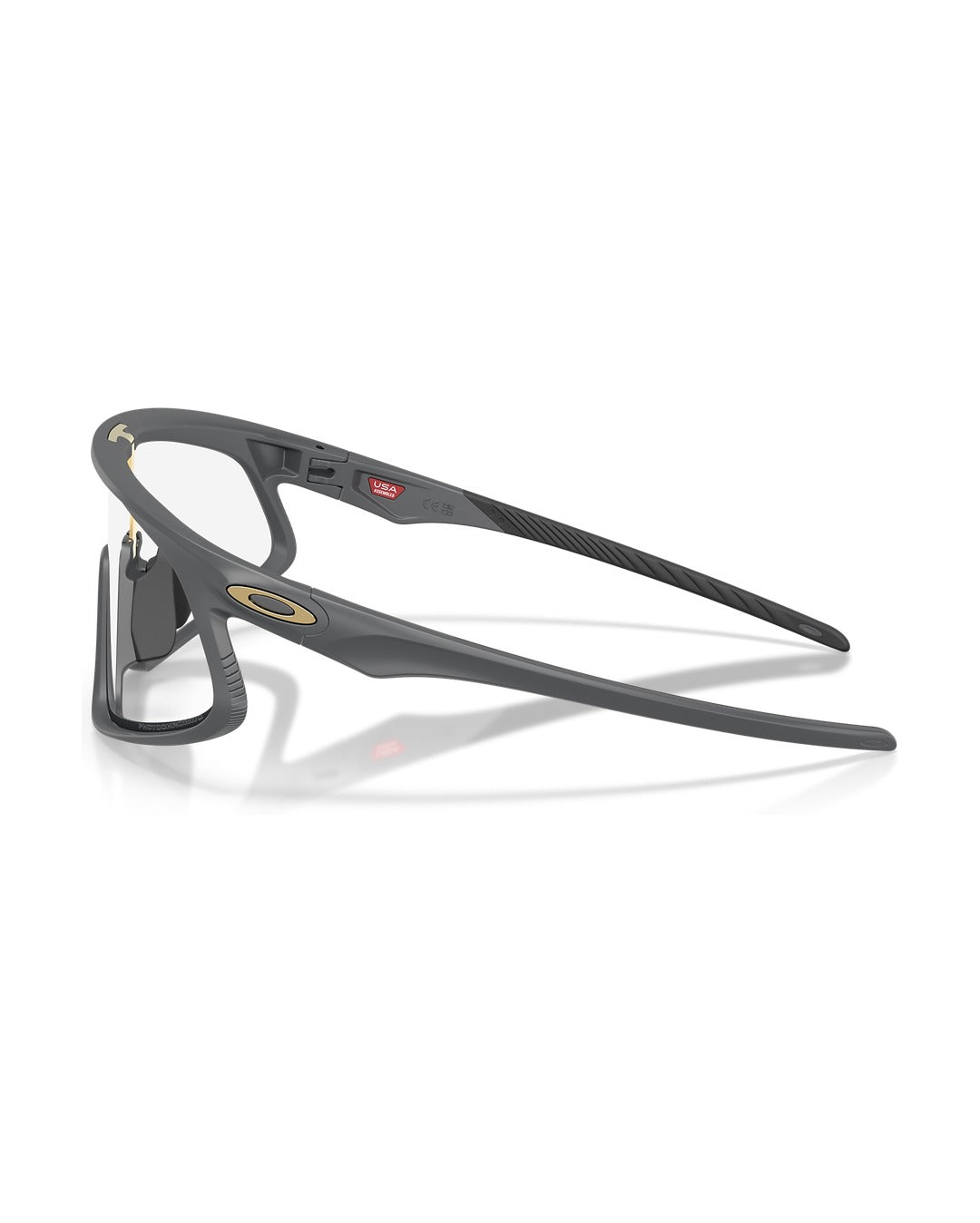 RSLV 141 Sunglasses - Matte Carbon/Clear to Black Iridium Photochromic - Oakley