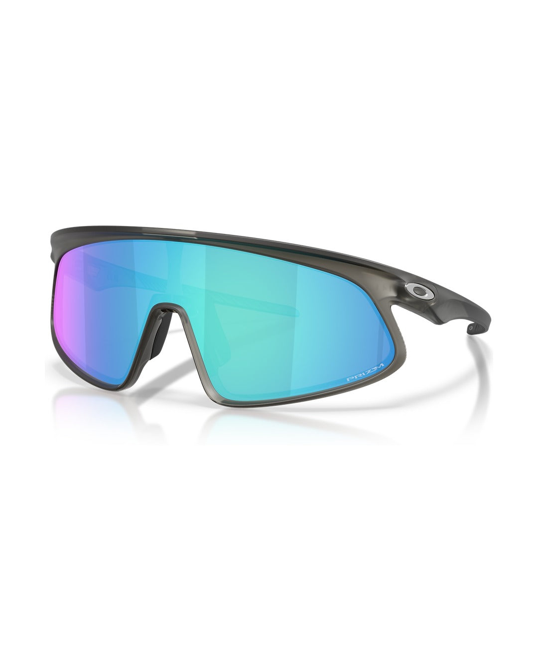 RSLV 141 Sunglasses - Matte Grey Smoke/Prizm Sapphire - Oakley