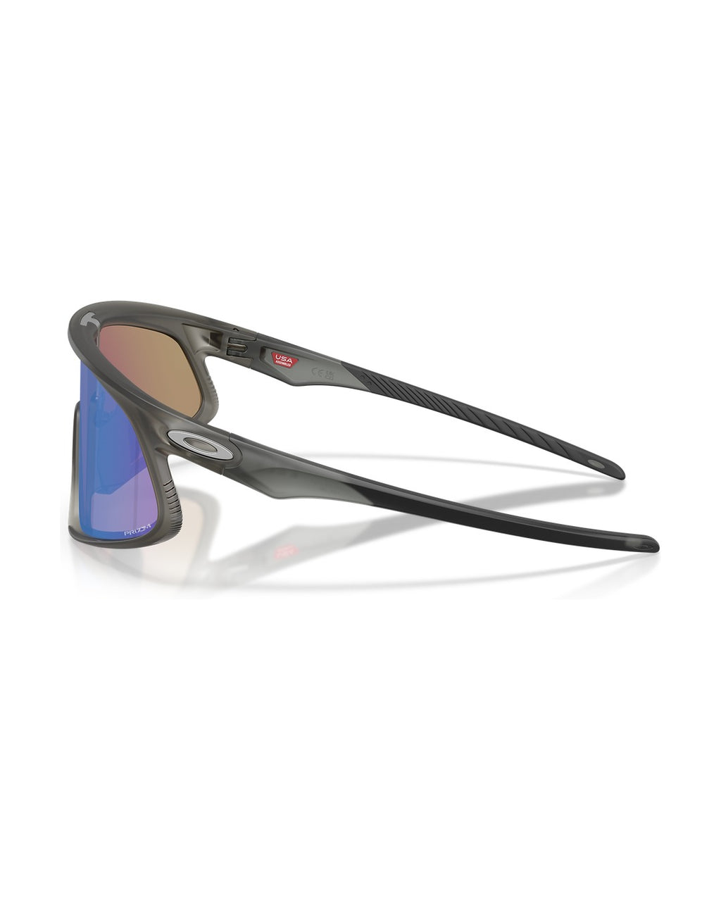 RSLV 141 Sunglasses - Matte Grey Smoke/Prizm Sapphire - Oakley