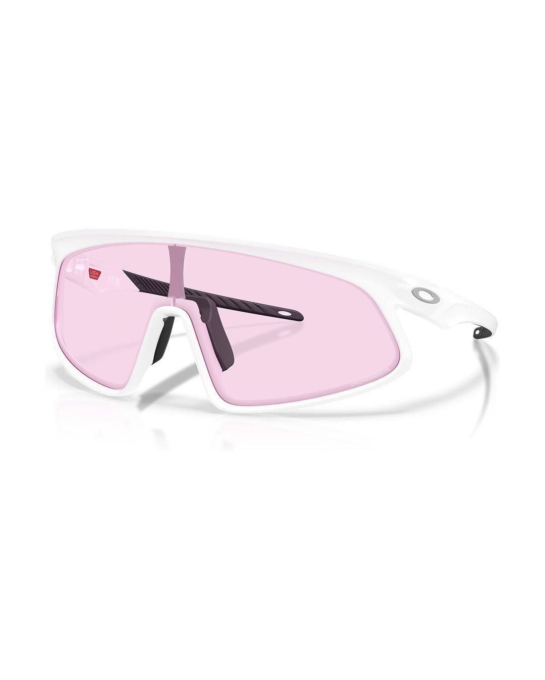 RSLV 141 Sunglasses - Matte White/Prizm Low Light - Oakley