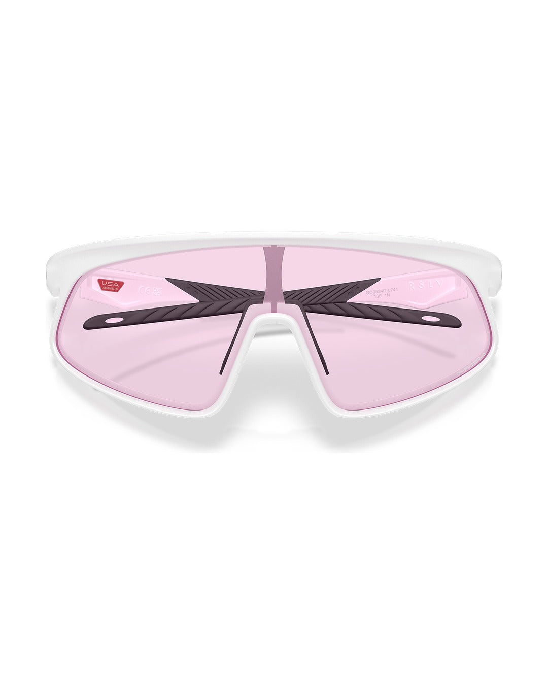 RSLV 141 Sunglasses - Matte White/Prizm Low Light - Oakley