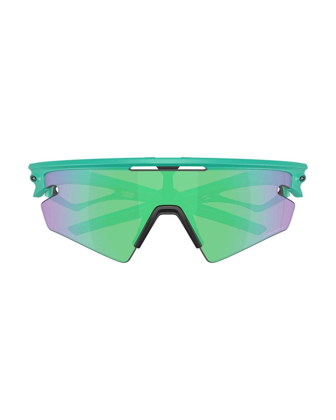 Sphaera Slash Sunglasses - Matte Celeste/Prizm Road Jade - Oakley