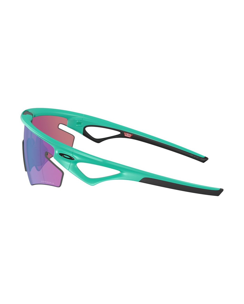 Sphaera Slash Sunglasses - Matte Celeste/Prizm Road Jade - Oakley