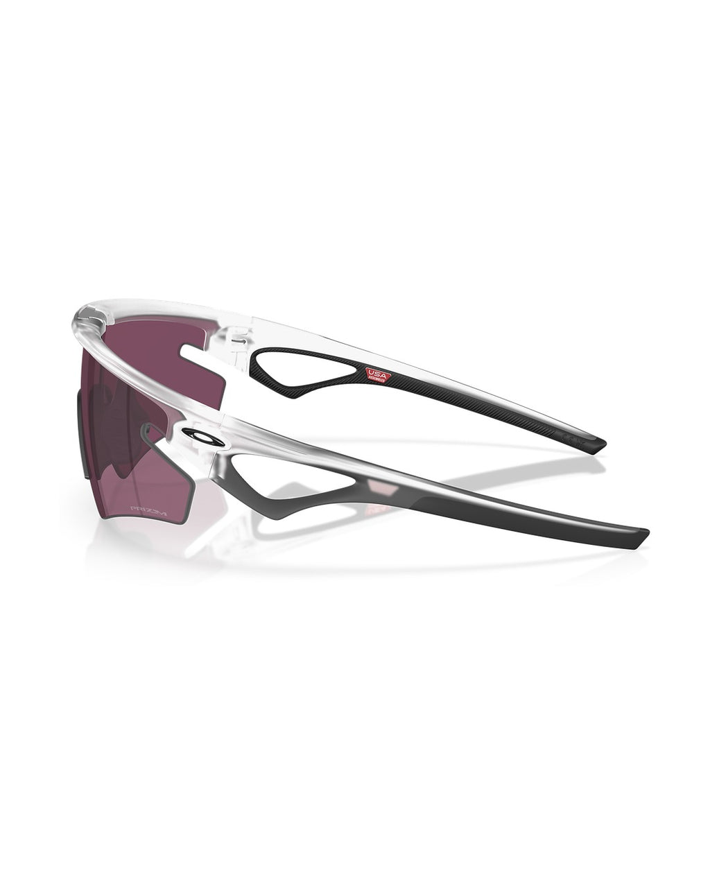 Sphaera Slash Sunglasses - Matte Clear/Prizm Road Black - Oakley