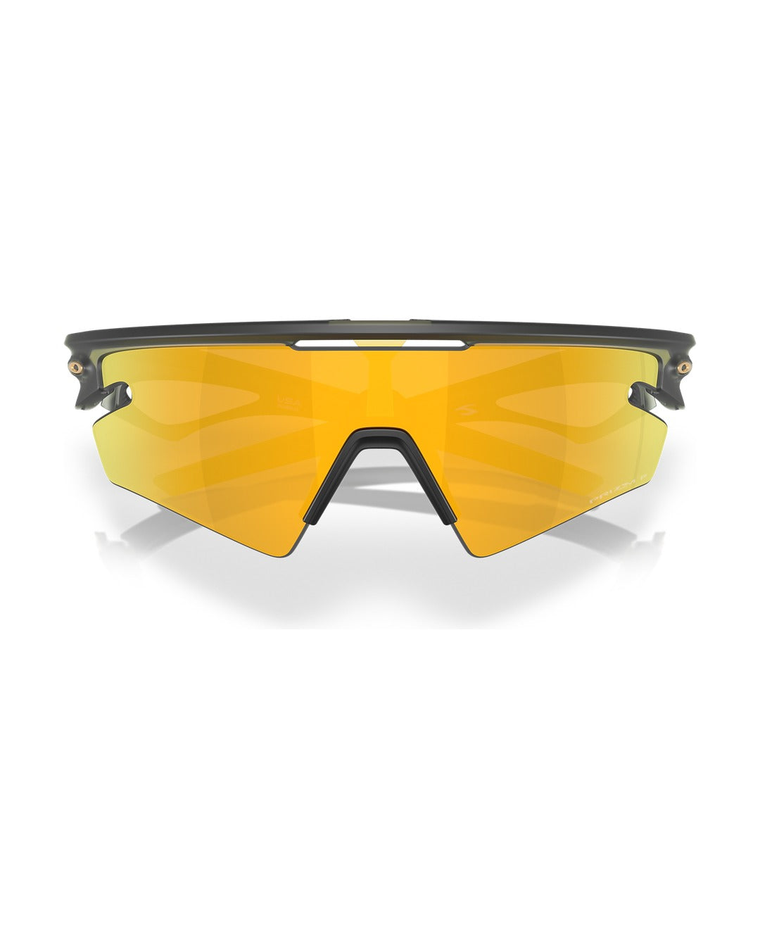 Sphaera Slash Sunglasses - Matte Olive Ink/Prizm 24K Polarized - Oakley