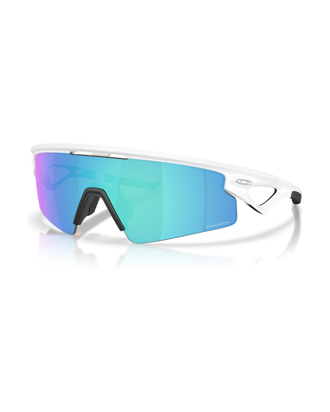 Sphaera Strike Sunglasses - Matte White/Prizm Sapphire - Oakley